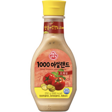 오뚜기 1000 아일랜드 드레싱, 250g, 1개