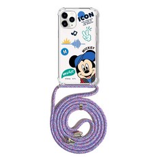디즈니 목걸이 휴대폰 케이스