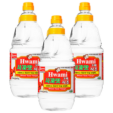 Hwami [Hwami] 三重蘋果醋, 1.8L, 3個