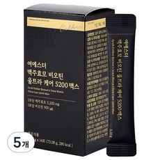 에스더포뮬러 여에스더 맥주효모 비오틴 울트라 케어 5200 맥스, 14회분, 5개