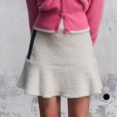 EGOIST 女性拼色迷你喇叭裙 ER4BO910