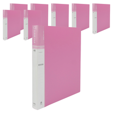 마이다스 40매 비보 클리어화일 인덱스 A4, 분홍색, 8개