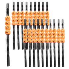 PARTYHAE 萬聖節南瓜吸管, 5個, 4個