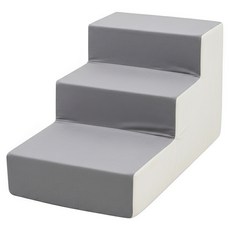 REDPUPPY 賽琳娜寵物階梯 3階 灰色, 1個