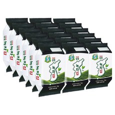 지도표성경 녹차식탁김 감사2호 4g x 18p 선물세트, 1세트