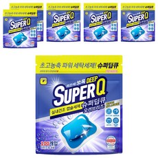 SuperQ 海風室內乾燥膠囊洗滌劑, 6個, 100入