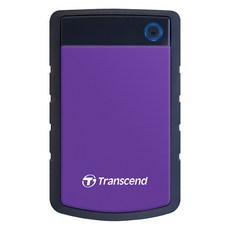 Transcend 創見 外接式硬碟 TS2TSJ25H3P, 2TB, 紫色