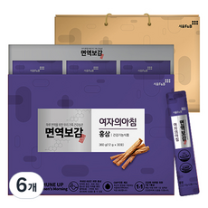 Seoul F&B 女性保健紅蔘萃取液禮盒 30條入+提袋組, 120g, 6個