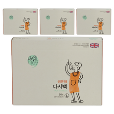 다시1369 생분해다시백, 대(L), 50개입, 4개