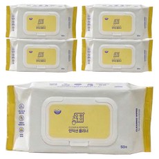 Sauber 電磁爐廚房清潔濕紙巾, 5個, 50入