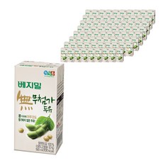 베지밀 무첨가 두유, 190ml, 80개