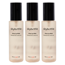 스카이보틀 퍼퓸 헤어 바디미스트 비바라핑크, 100ml, 3개