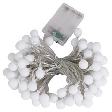 露營燈串 LED 三檔 (常亮-閃爍-關閉), 暖黃色