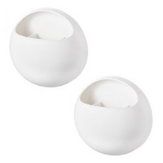 블루선 벽부착형 다용도 꽂이함, 2개, 화이트