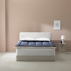 HOME LAB 頂級秒睡雙面床墊, 海軍藍