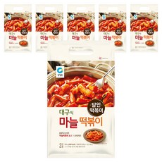 清淨園 大蒜辣炒年糕醬, 380g, 6個