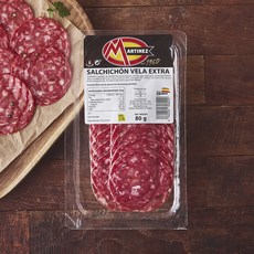 마르티네즈 세라노 살지촌 벨라 슬라이스 햄, 80g, 4개