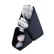 아트조이 삼각 스탠딩 필통, 블랙, 1개