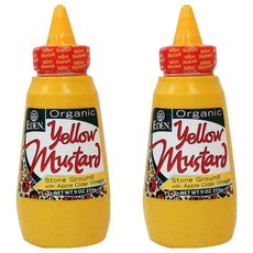 Eden Organics 黃芥末榨汁, 2個, 255g