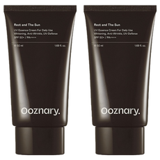 오우즈너리 수딩 선크림 레스트 앤 더 선 SPF50+ PA++++, 50ml, 2개