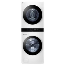 LG전자 트롬 오브제컬렉션 워시타워 세탁기 FX25WJNS + 건조기 RD20WJNS 세트 25kg 20kg 방문설치, 릴리 화이트, W2520WZNM