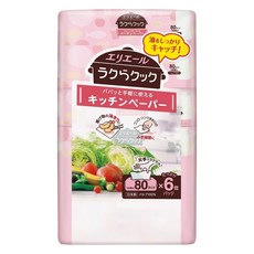 elleair 艾黎艾爾 油切清潔廚房紙巾 抽取式, 6包, 1袋