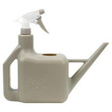 코스넬 원예용 물뿌리개 겸용 2way 분무기 1.5L, 카키베이지, 1개