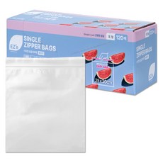 EZ'n 基本款單層夾鏈袋, 大(L), 1個, 120入
