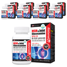 Naturalize MSM 和聯合葡萄糖胺, 60顆, 9個