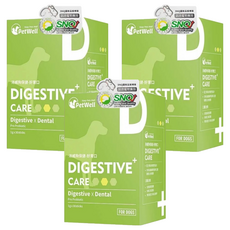 PetWell 沛威 狗用 高效能寵物保健品 益生菌/除口臭/便不臭 Set 30包, 好胃口, 3盒