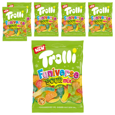Trolli Funiverse綜合酸味軟糖, 100g, 6包