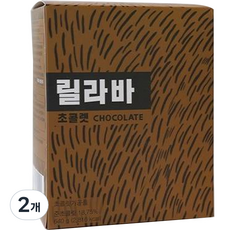 잠백이 단백질 릴라바 초콜렛 40p, 2개, 640g