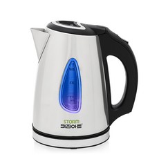 키친아트 라팔 스톰 무선주전자, 1.2L, 실버, DIEK-GF08PP