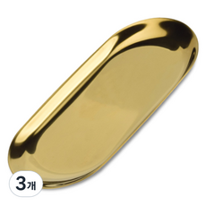 LaMon 不鏽鋼鍍層衛生筷, 3個, 金色