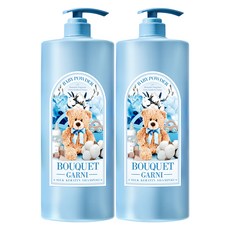 BOUQUET GARNI 角蛋白柔順洗髮精 爽身粉香, 2瓶, 1.5L