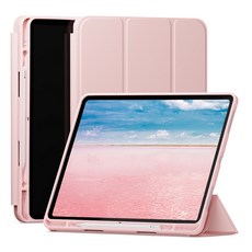 신지모루 스마트커버 펜슬 수납 태블릿 케이스, 핑크 샌드, 1개