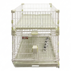 MS.PET 新型加高狗籠, 1個, 白色