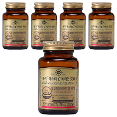 SOLGAR 酯化維生素C膠囊 500mg, 50顆, 5罐