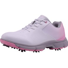 LUNA GLAM 男士休閒粉紅運動高爾夫球鞋 ACT188