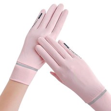 Join Made 女用防曬駕駛手套 雙手一組, 粉紅色