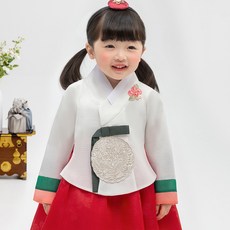 geumdong hanbok 女童 櫻桃唐衣 兒童韓服套裝 AW125