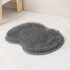 Cleanboss 清爽足部刷, 1個, 灰色, 1入