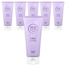 HAPPY BATH 微泡沫深層潔面乳, 100g, 6條