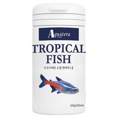 아쿠아테라 소형 열대어사료, 160g, 1개