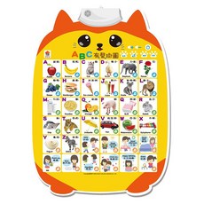 ABC有聲掛圖 2歲以上, 不適用, 双美生活文創, 1個