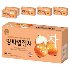 우리차 송원식품 양파껍질차, 600mg, 100개입, 6개