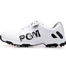 LUNAGLAM 男士專業旋鈕扣字母高爾夫球鞋 ACT156