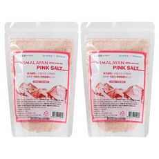 소금성 히말랴야 가는입자 핑크소금 팩형, 500g, 2개