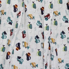 Spazio L Baby 雙層紗布毯, 汽車