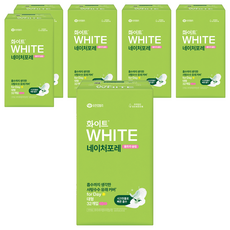 WHITE 日用輕薄蝶翼衛生棉, 大型(26cm), 32片, 6包